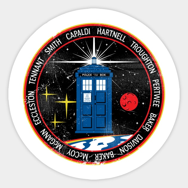 TRDS-12 Mission Patch Sticker by RobGo